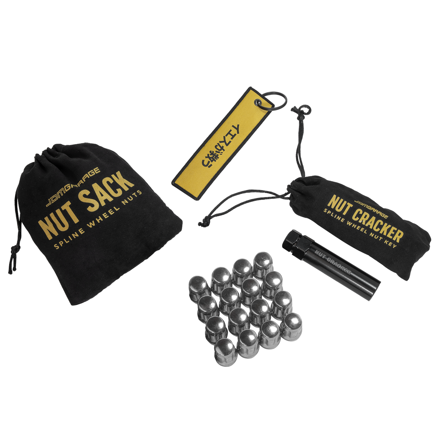 Nut Sack - Spline Wheel Nuts Set ( Chrome )