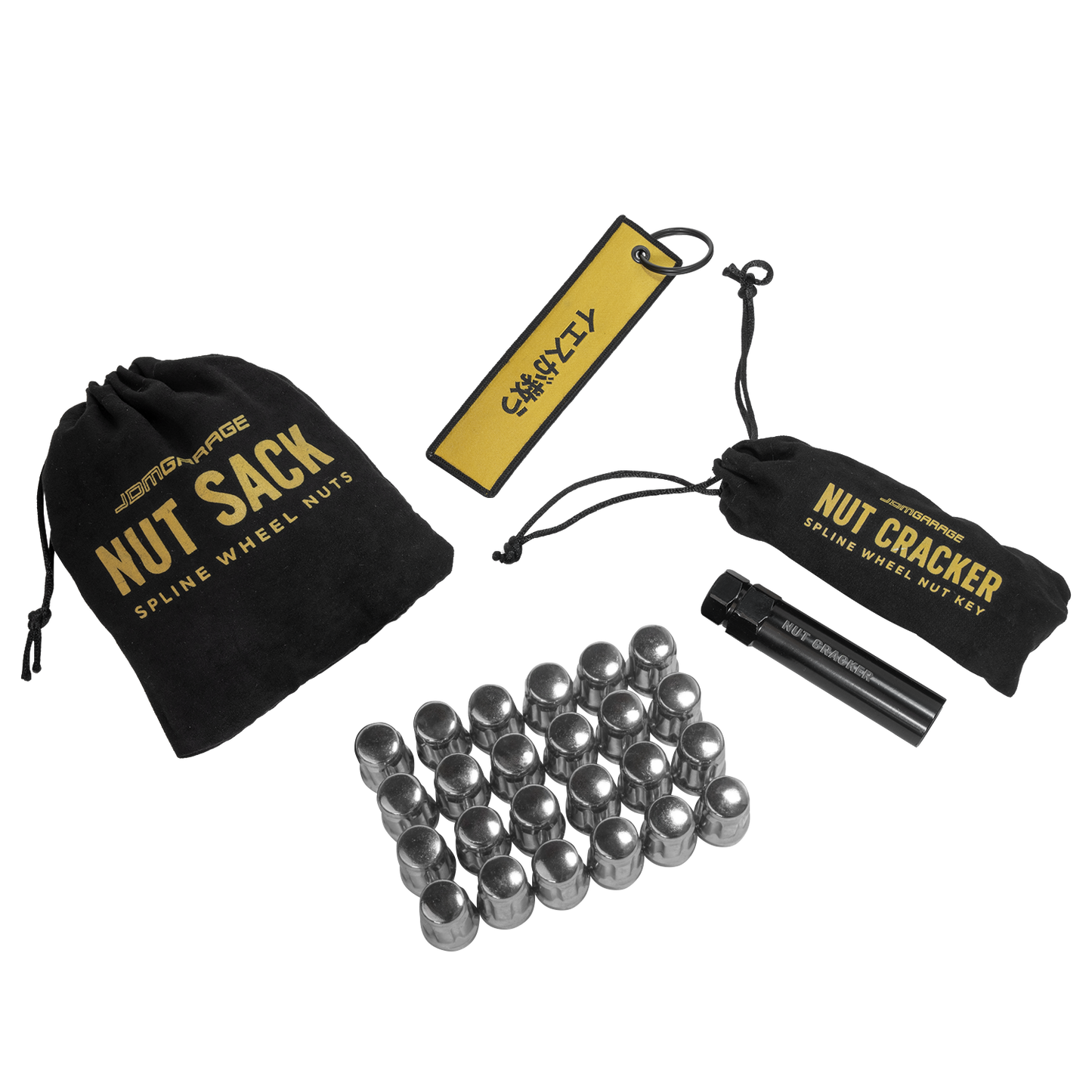 Nut Sack - Spline Wheel Nuts Set ( Chrome )