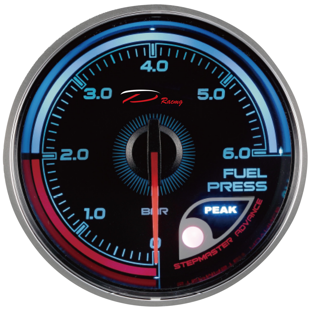 Depo Fuel Pressure Gauge (PSI) - CP256 Series - 60mm - Gauges