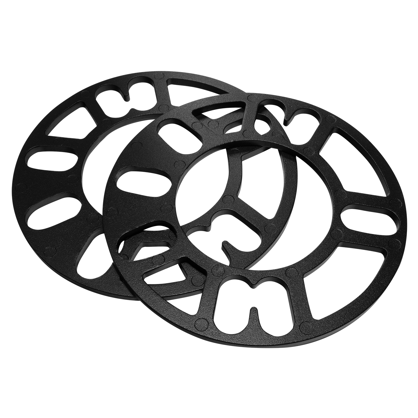 JDM Garage Universal 5mm Wheel Spacers - Pair ( Black )