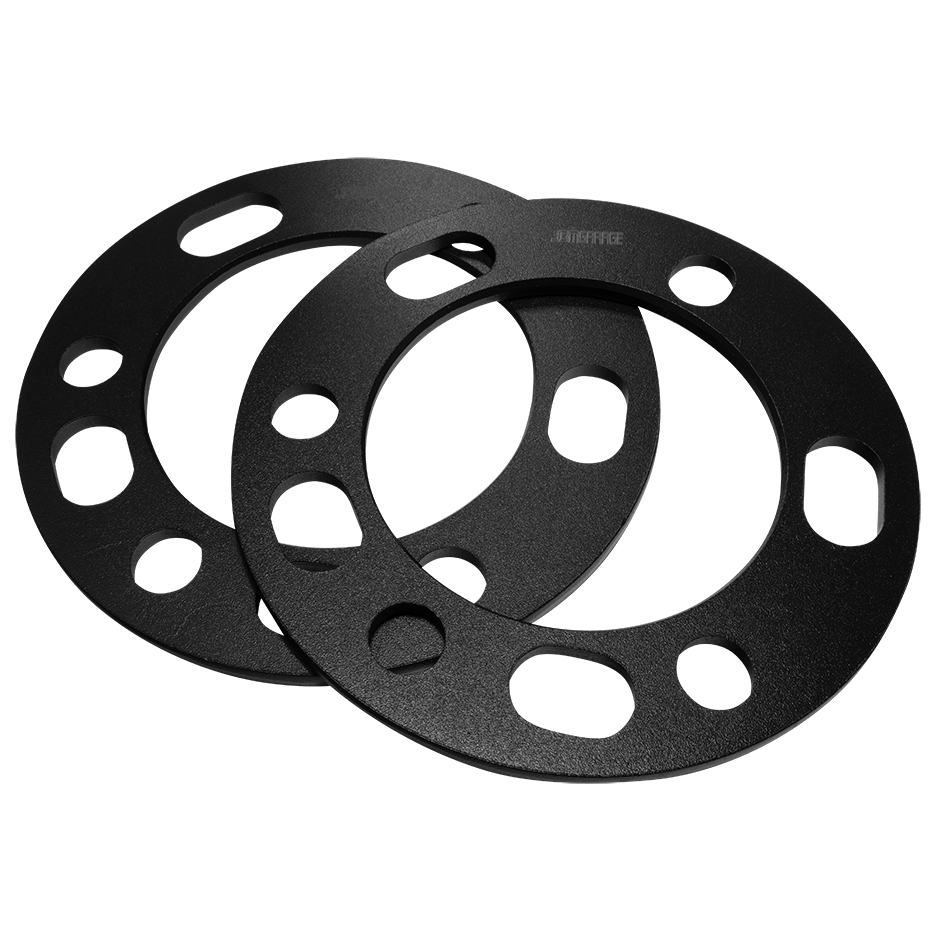 JDM Garage Universal 6mm 5x139.7 / 6x139.7 Wheel Spacers - Pair ( Black )