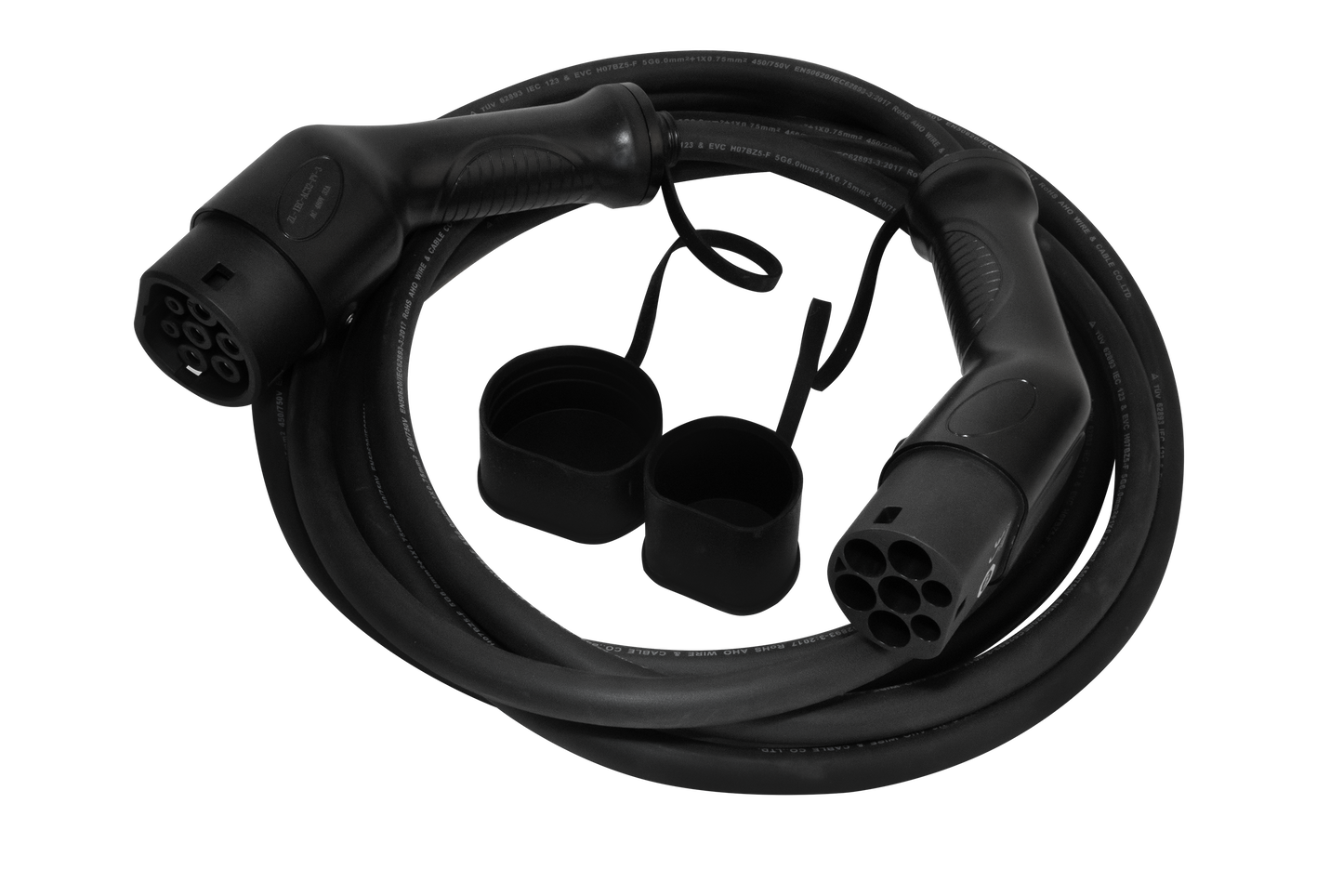 EV Charge Cable - Type 2 to Type 2 ( 22kWh )