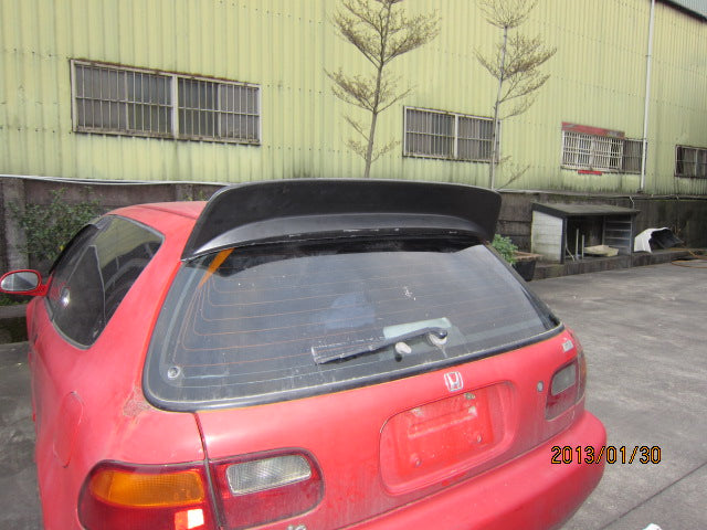 Honda Civic EG Hatchback N1 Style Spoiler - PU Plastic - Exterior