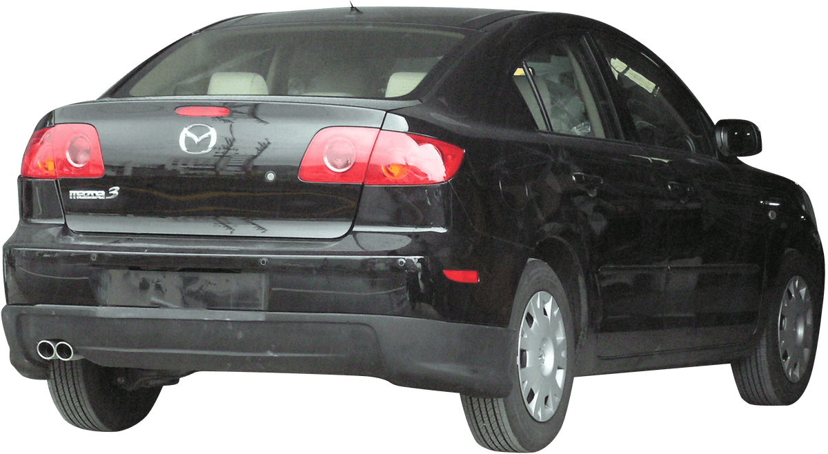 Mazda 3 / Axela Rear Lower Lip - PU Plastic - Exterior