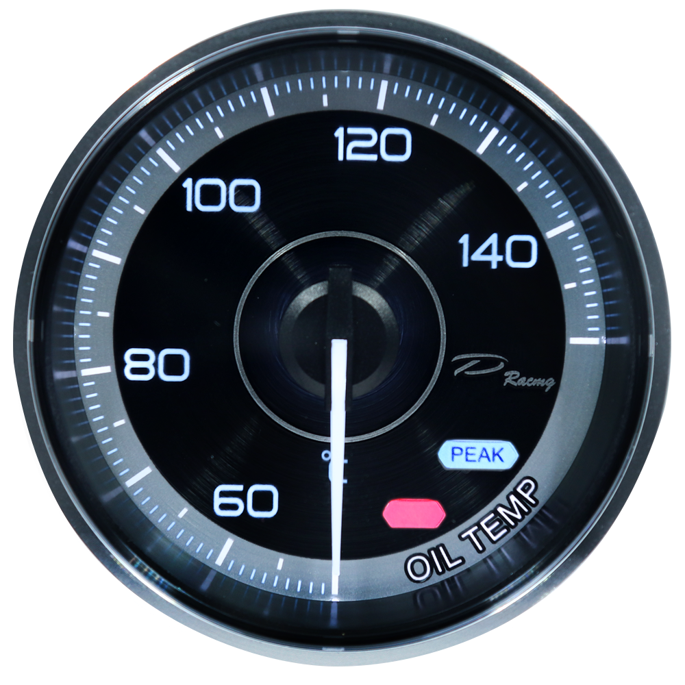 Depo Oil Temperature Gauge - F1 Series - 60mm - Gauges