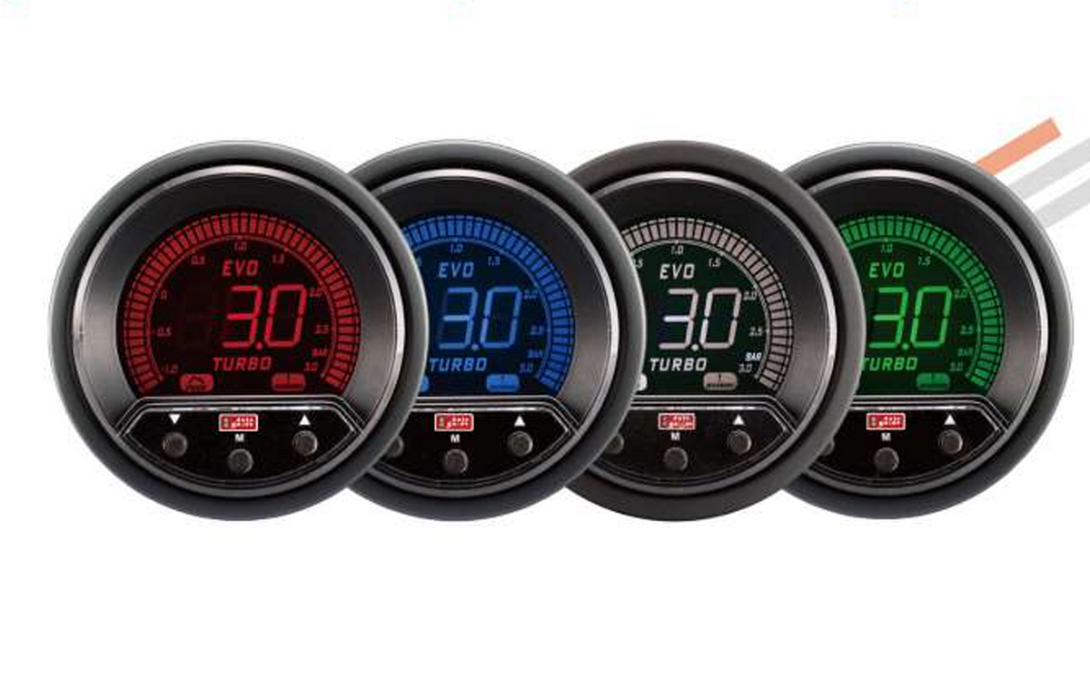 Autogauge Evo Premium - Oil Temp Gauge - Gauges