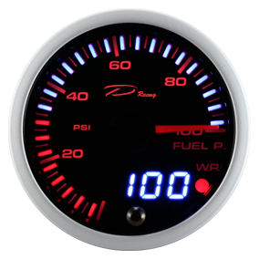 Depo Fuel Pressure Gauge (PSI) - SLD Series - 60mm - Gauges