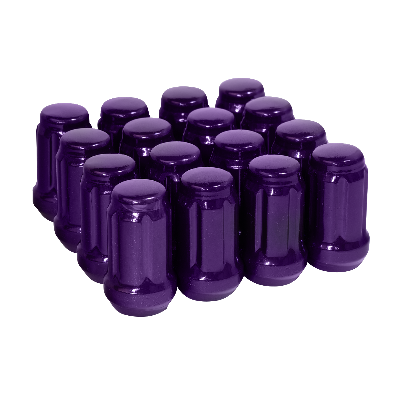 Nut Sack - Spline Wheel Nuts Set ( Purple )