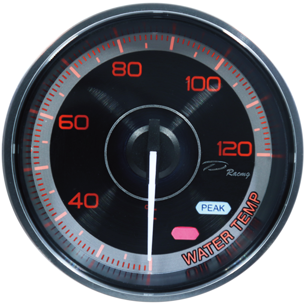 Depo Water Temperature Gauge - F1 Series - 60mm - Gauges