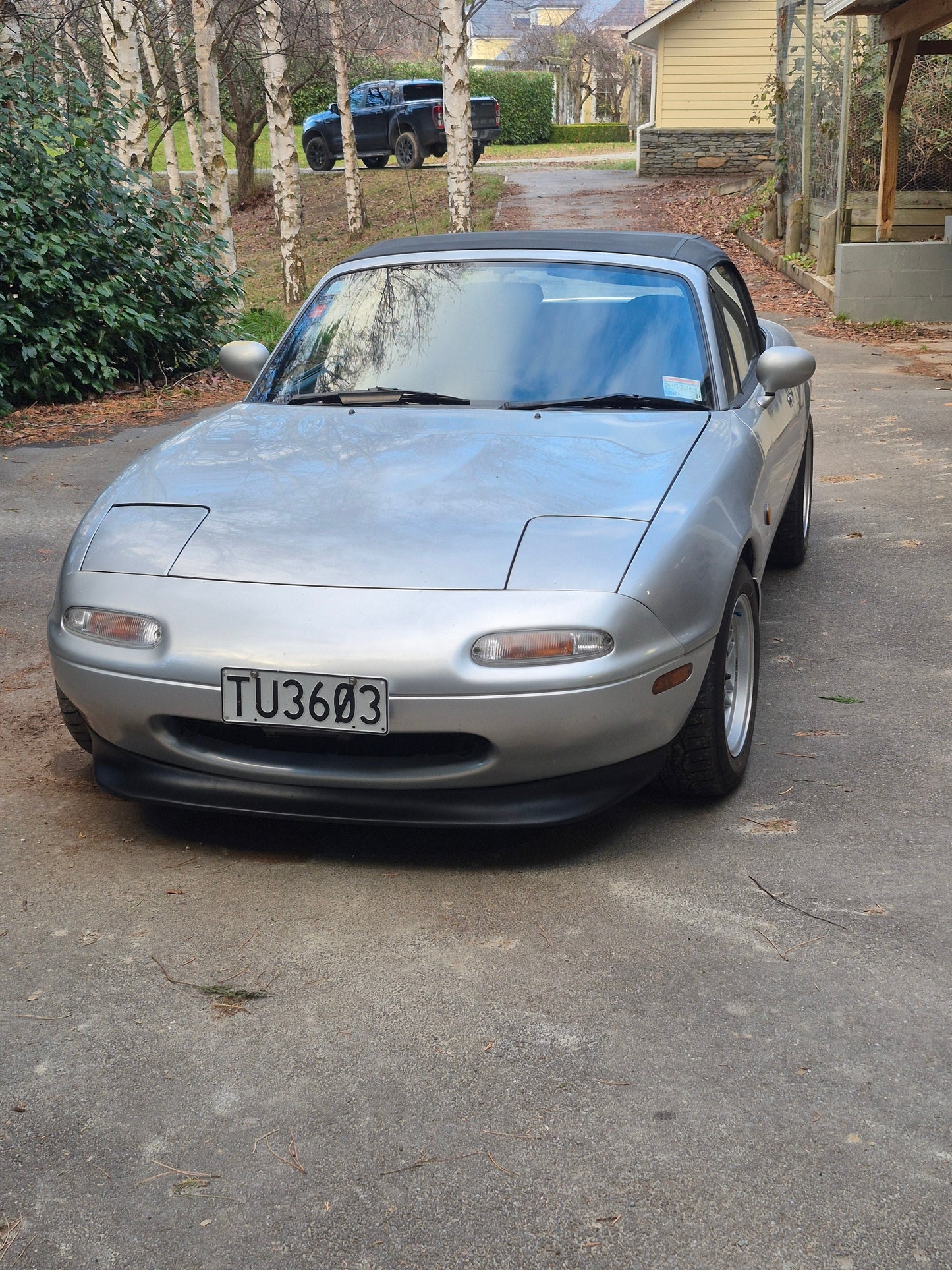 Mazda MX5 NA Front Lower Lip - PU Plastic - Exterior
