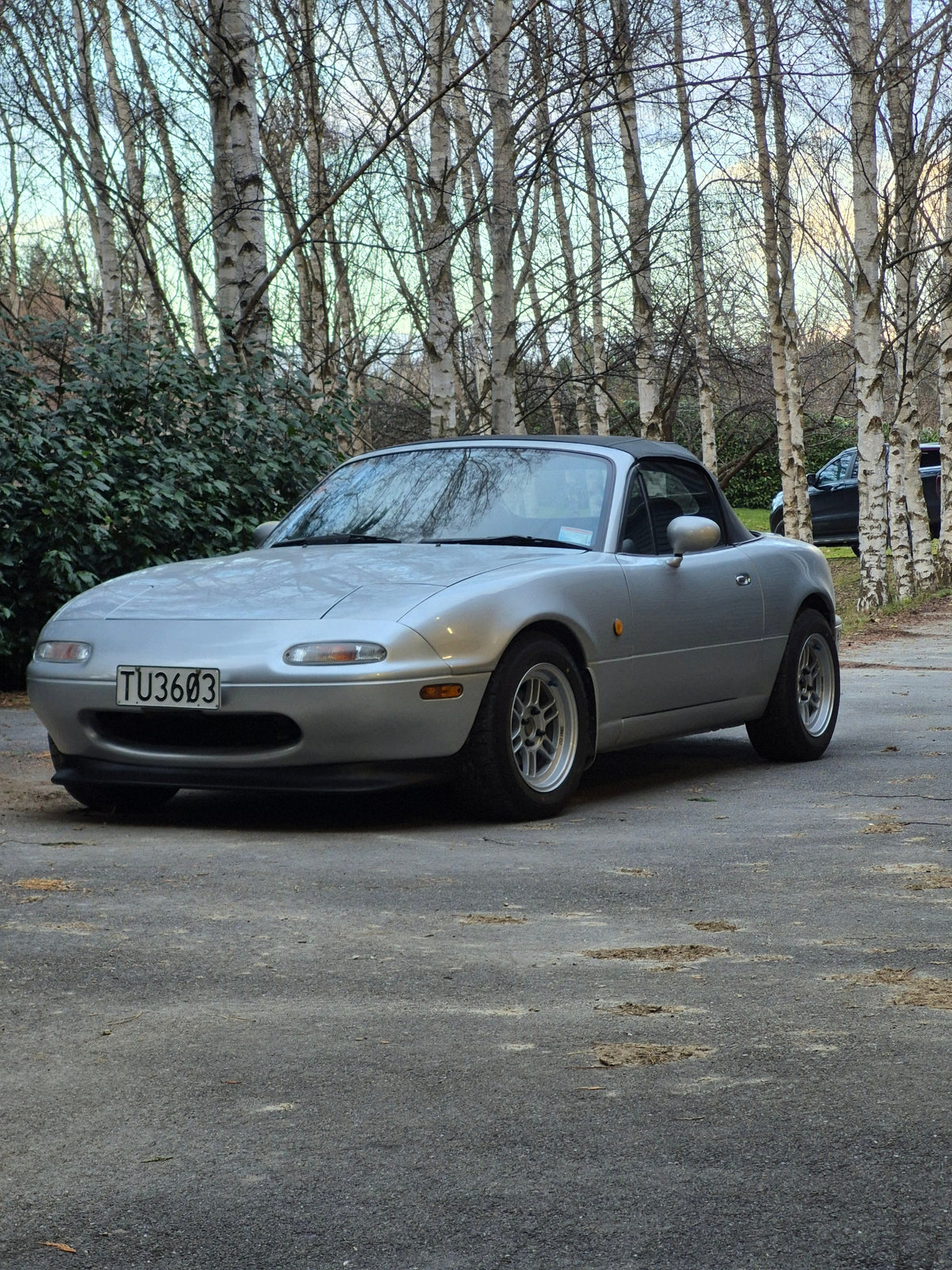 Mazda MX5 NA Front Lower Lip - PU Plastic - Exterior