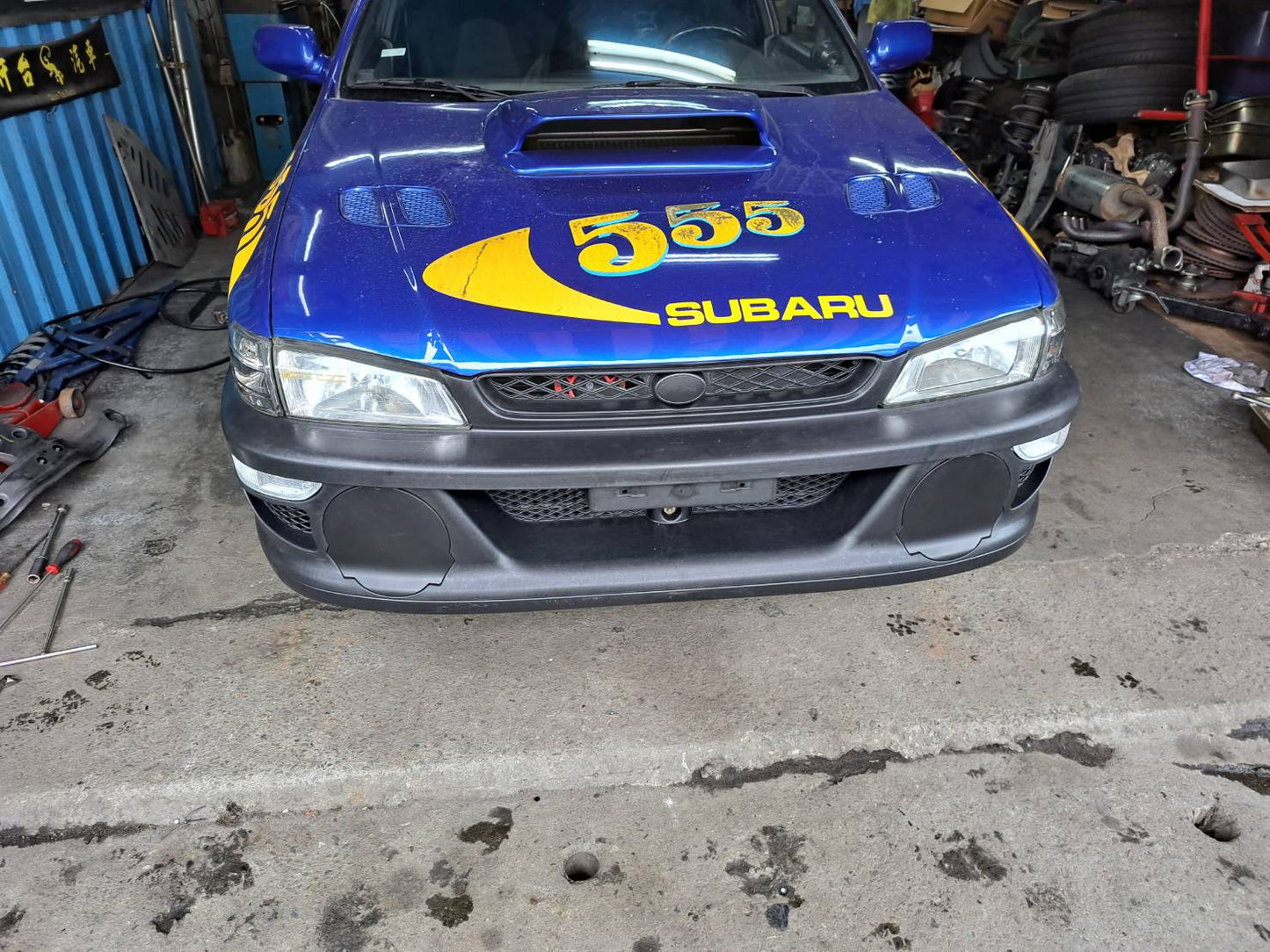Subaru Impreza 22b Front Bumper - PU Plastic OEM