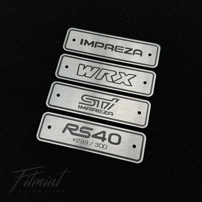 Fitmint Floor Mats - Subaru Impreza WRX STI GE/GH/GR/GB/GV