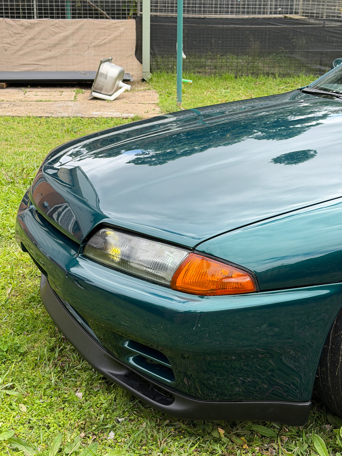 Nissan Skyline R32 GTR Front Lip - PU Plastic