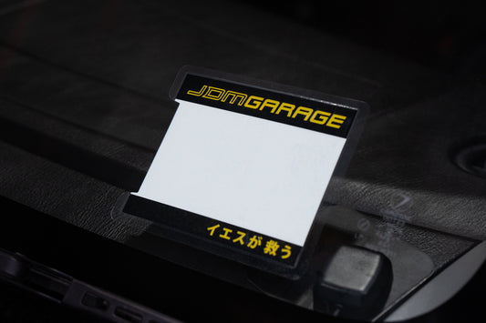 JDM Garage Rego Pocket Holder
