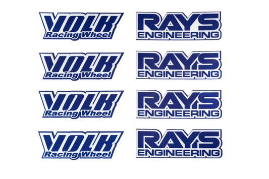Volk Racing TE37 Decal Set (2pc) - Blue