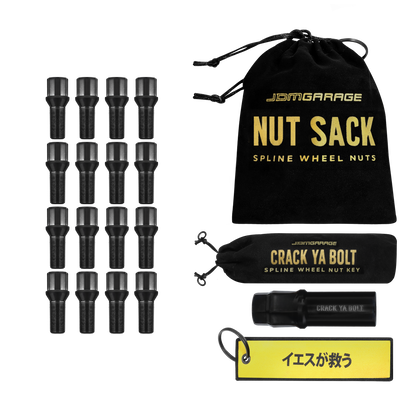 Nut Sack - Spline Wheel Bolts Set - 4 Stud / 14x1.25 - Wheel Products