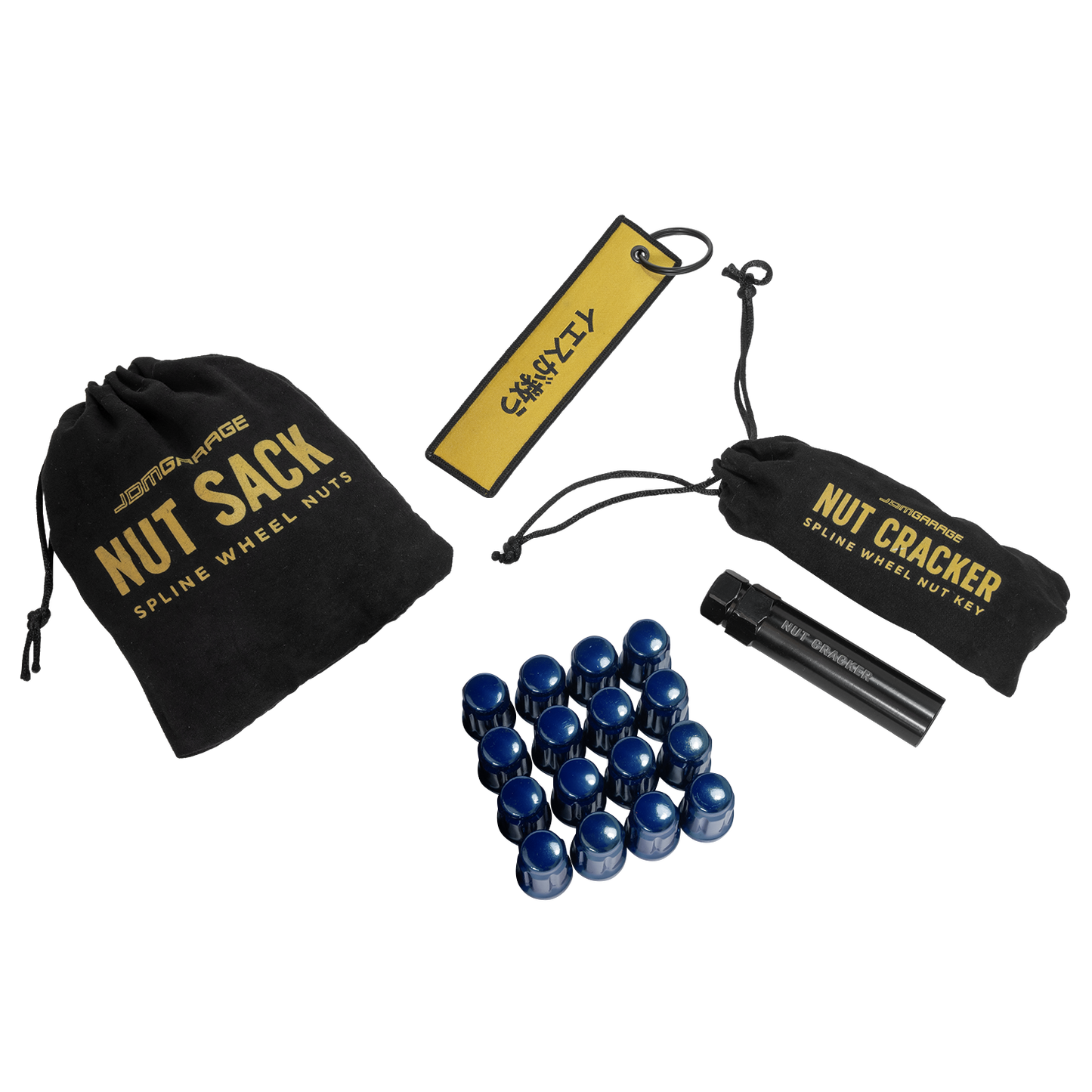 Nut Sack - Spline Wheel Nuts Set ( Blue )