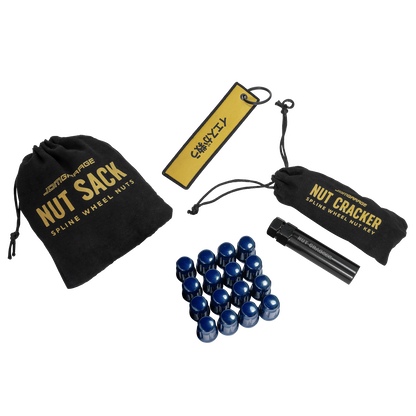Nut Sack - Spline Wheel Nuts Set ( Blue )