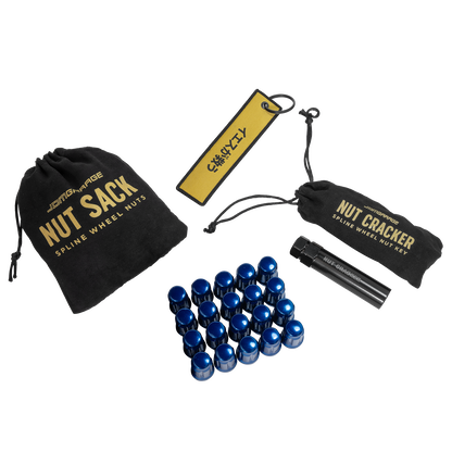 Nut Sack - Spline Wheel Nuts Set ( Blue )