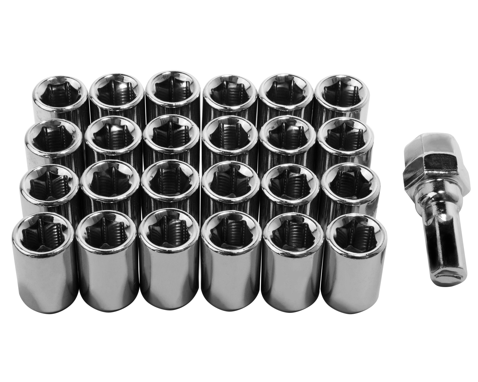 JDM Garage Open End Wheel Nuts Set 12x1.5 ( 6 Stud )