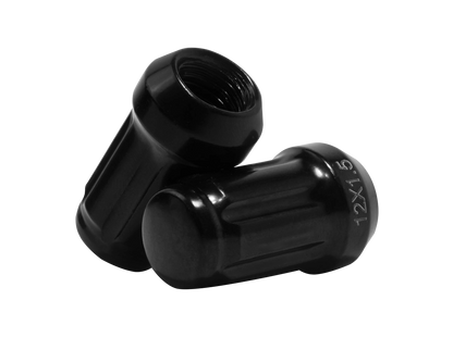 JDM Garage Spline Wheel Nut 12x1.5 - Black