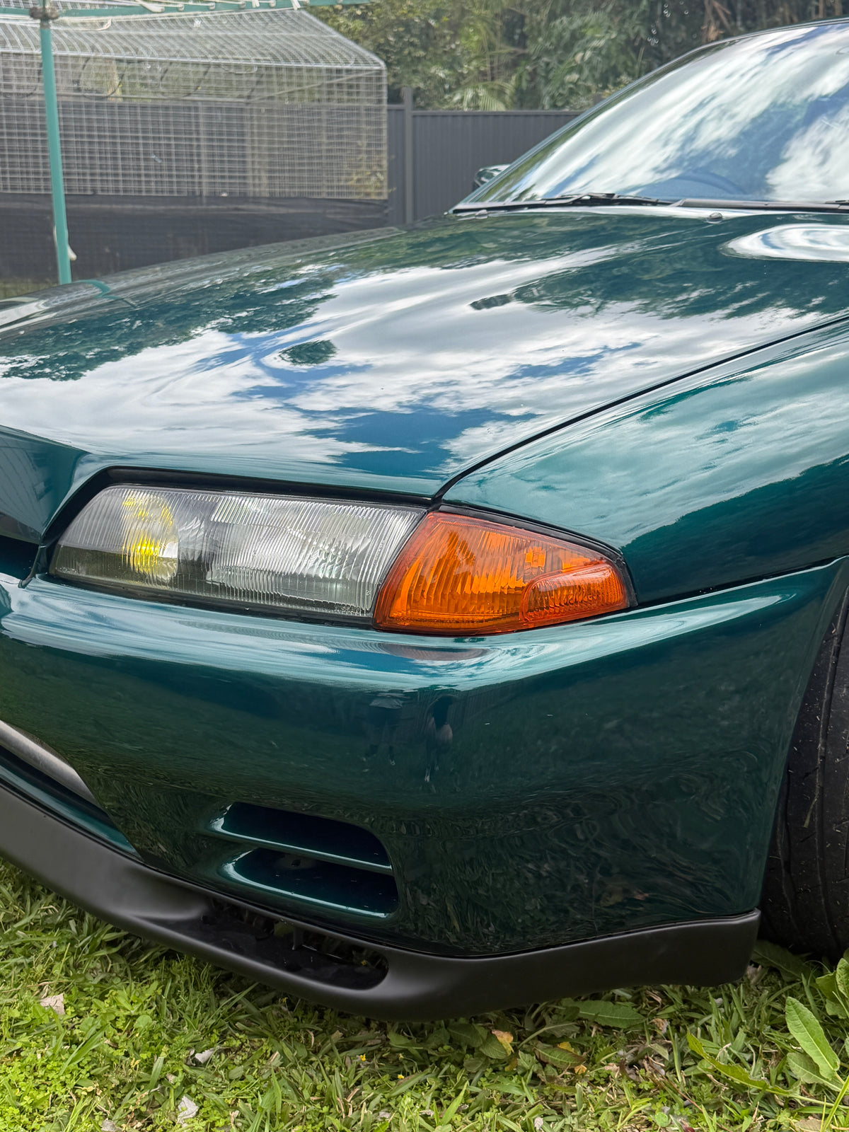 Nissan Skyline R32 GTR Front Lip - PU Plastic