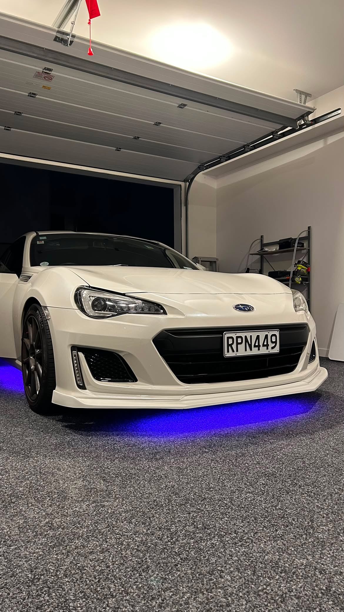 Subaru BRZ 2017+ Front Lower Lip - PU Plastic