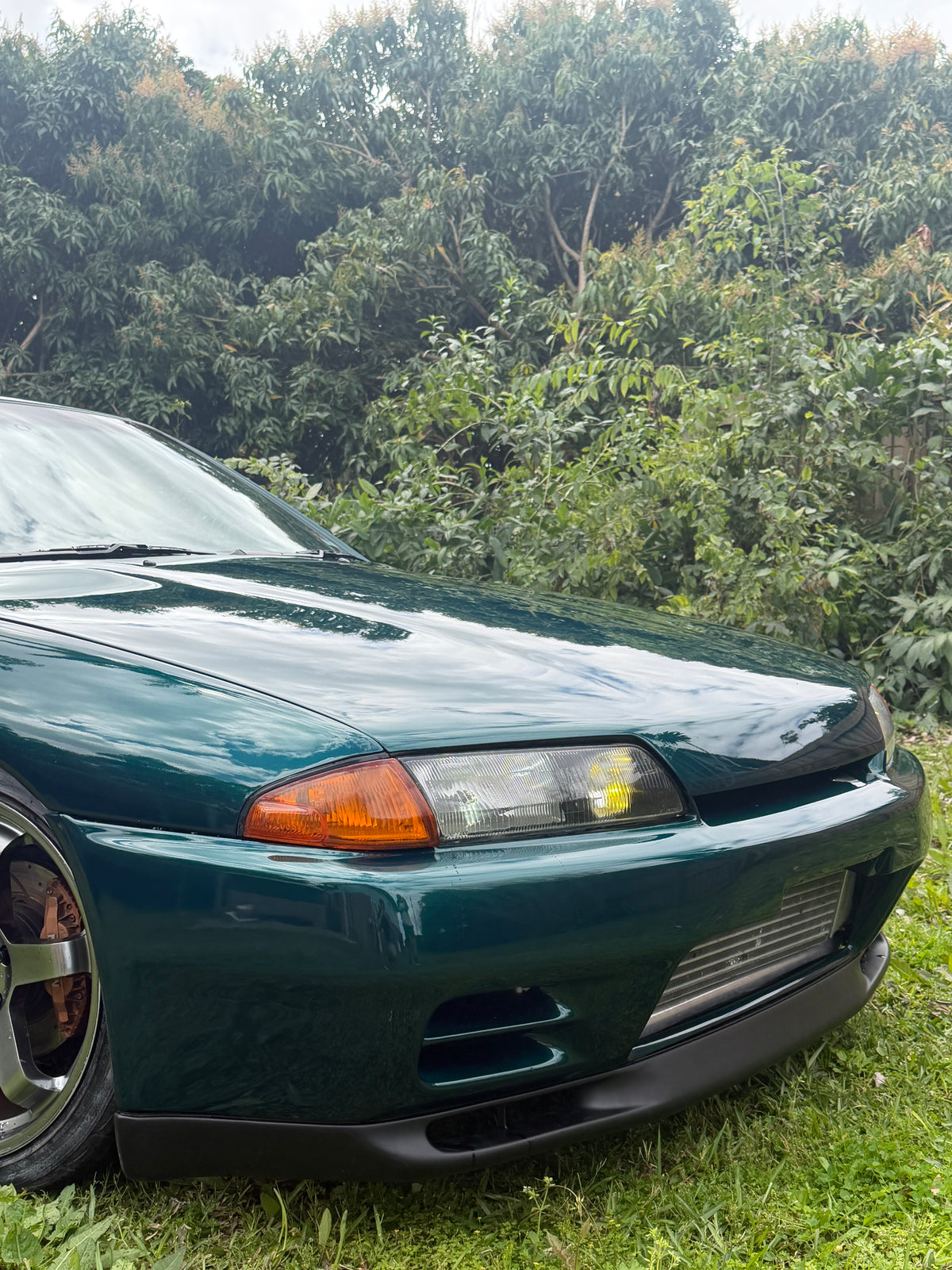 Nissan Skyline R32 GTR Front Lip - PU Plastic