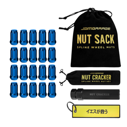Nut Sack - Spline Wheel Nuts Set ( Blue )