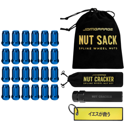 Nut Sack - Spline Wheel Nuts Set ( Blue )