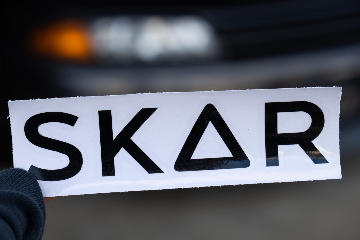 SKAR Sticker - Black