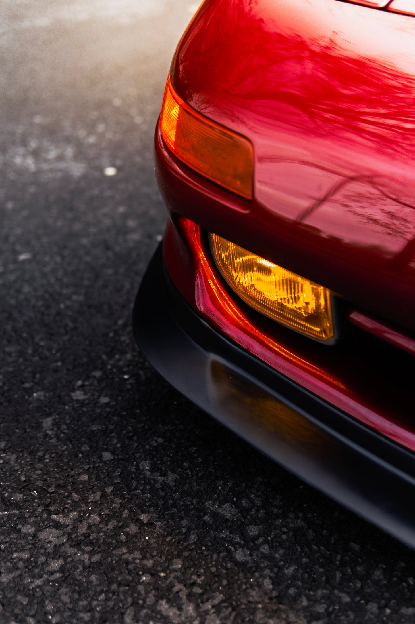 Toyota MR2 SW20 Front Lower Lip - PU Plastic