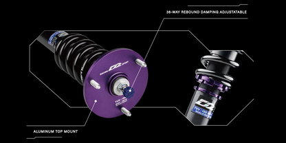 D2 Adjustable Coilovers - Sport Series