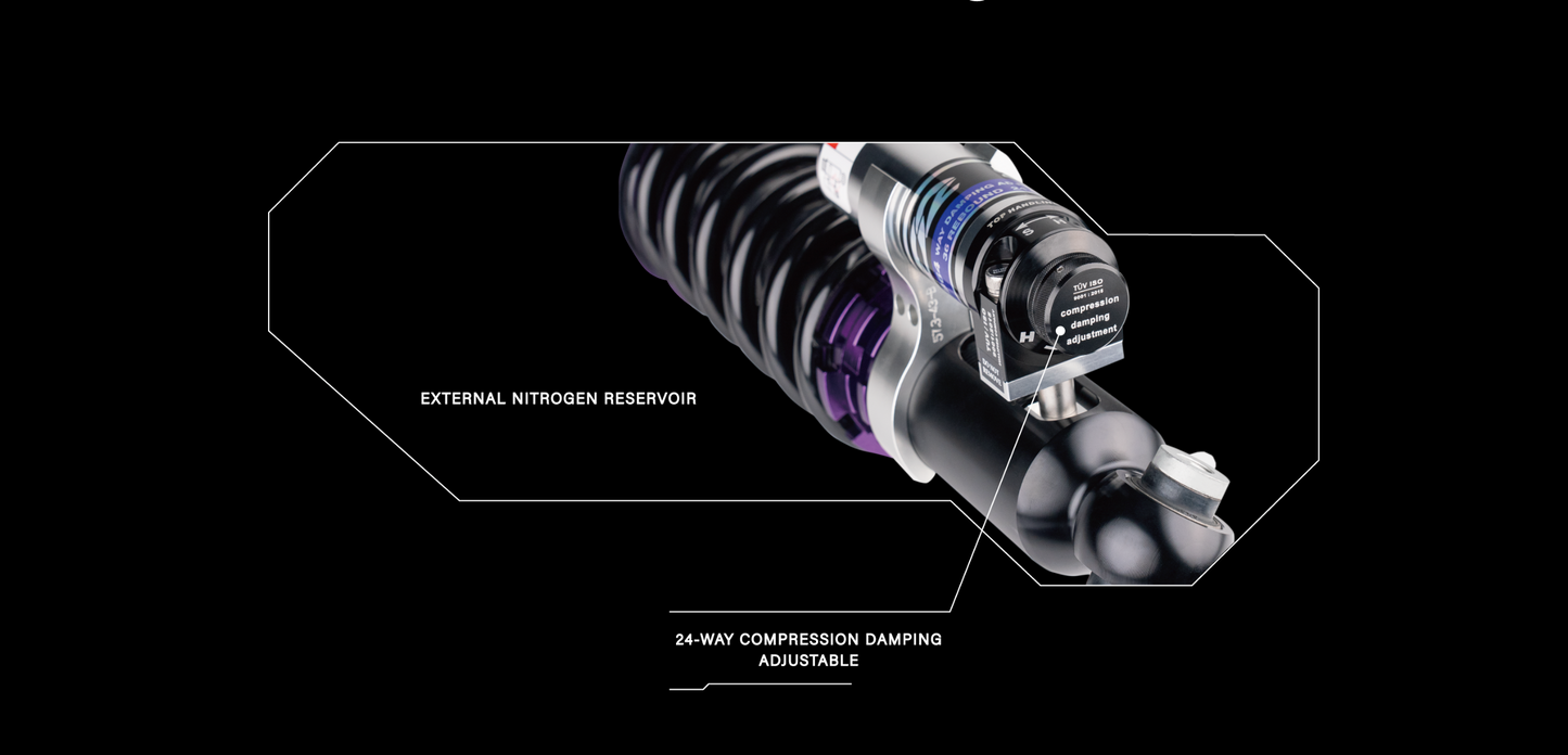 D2 Adjustable Coilovers - Super Sport