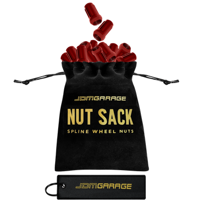 Nut Sack - Spline Wheel Nuts Set (Red) Wheel Products