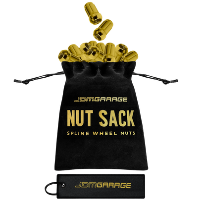 Nut Sack - Spline Wheel Nuts Set (Gold) Wheel Products