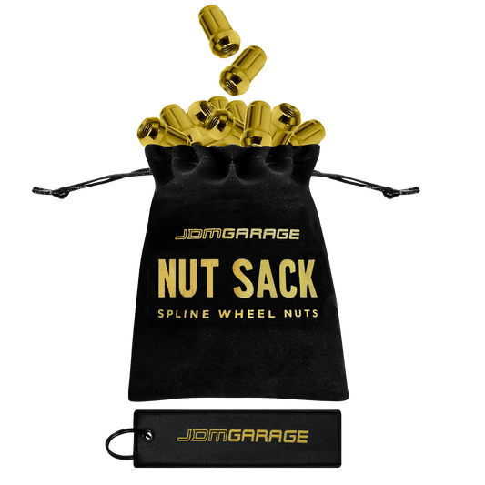 Nut Sack - Spline Wheel Nuts Set (Gold) Wheel Products