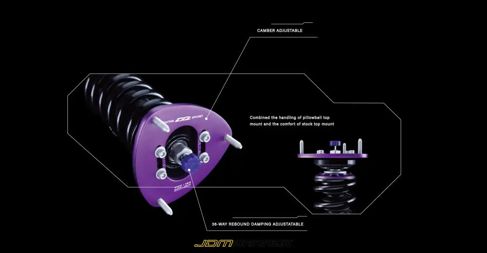 D2 Adjustable Coilovers - Street Series - Suspension