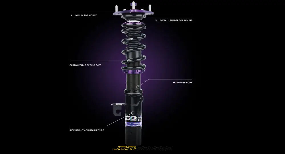 D2 Adjustable Coilovers - Street Series - Suspension