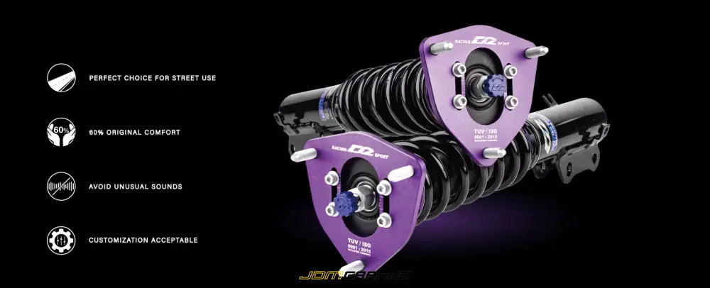 D2 Adjustable Coilovers - Street Series - Suspension