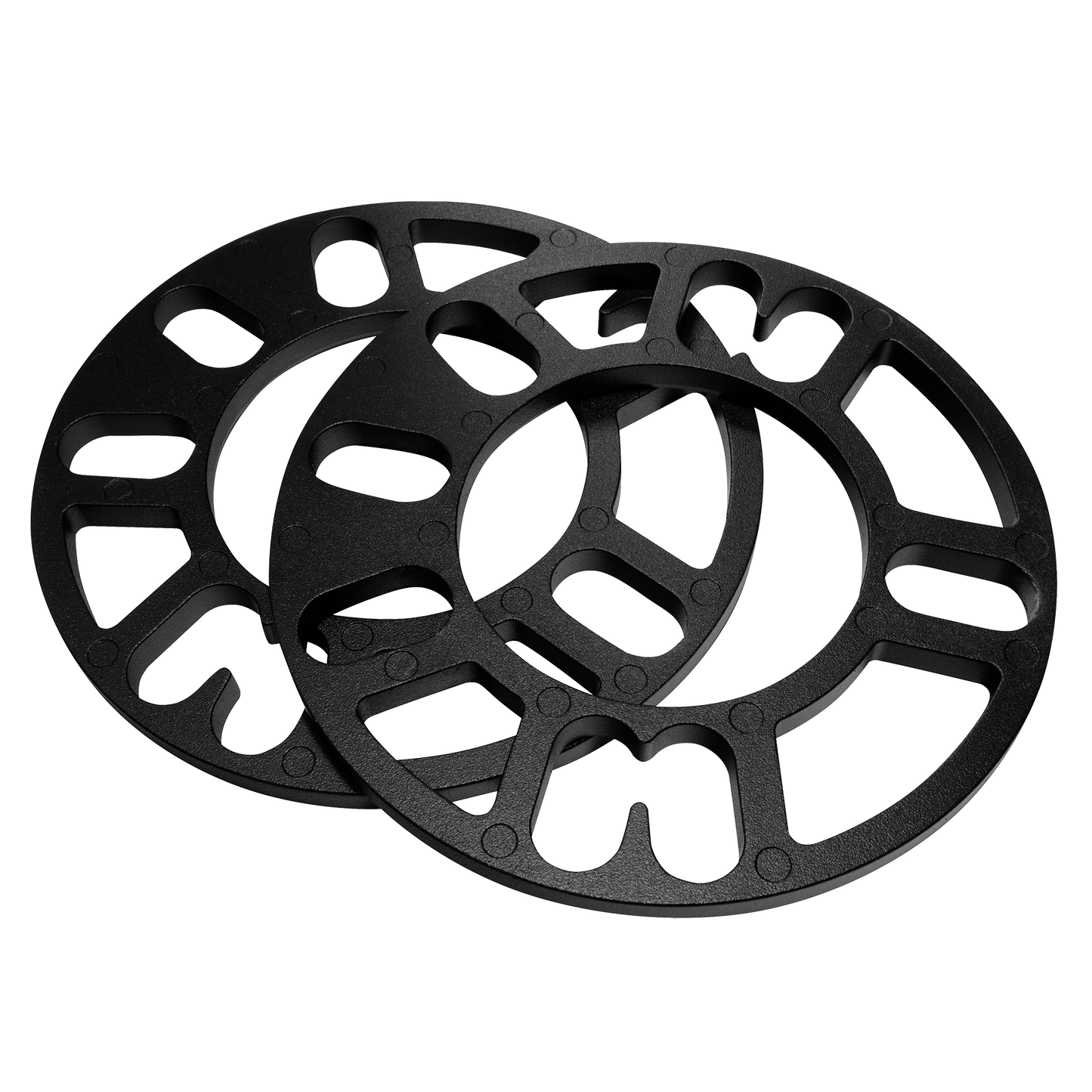 JDM Garage Universal 8mm Wheel Spacers - Pair ( Black )