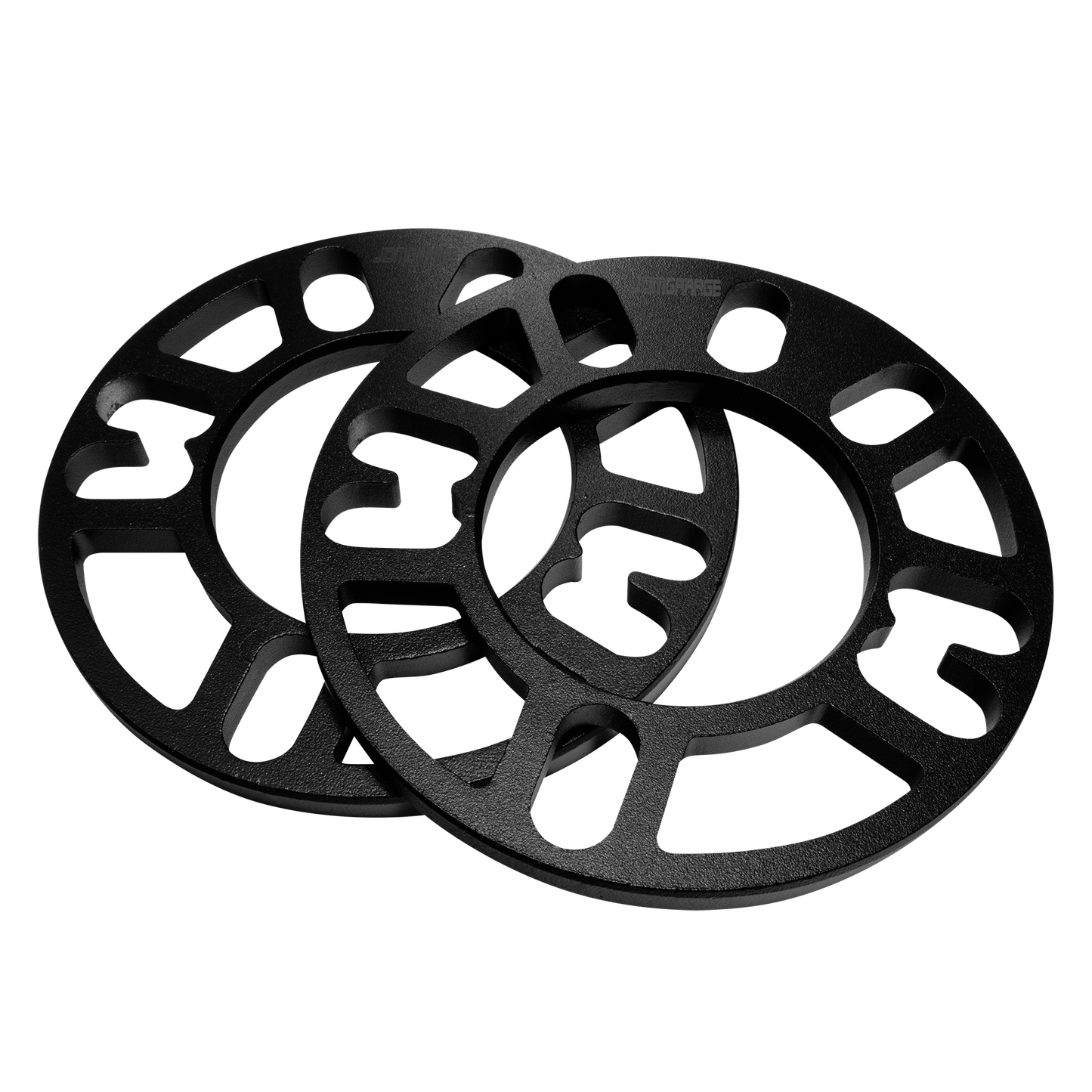 JDM Garage Universal 10mm Wheel Spacers - Pair ( Black )