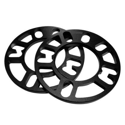 JDM Garage Universal 10mm Wheel Spacers - Pair ( Black )
