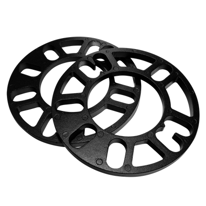 JDM Garage Universal 10mm Wheel Spacers - Pair ( Black )