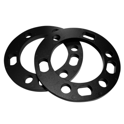 JDM Garage Universal 12mm 5x139.7 / 6x139.7 Wheel Spacers - Pair ( Black )