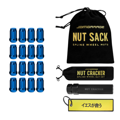Nut Sack - Spline Wheel Nuts Set ( Blue )