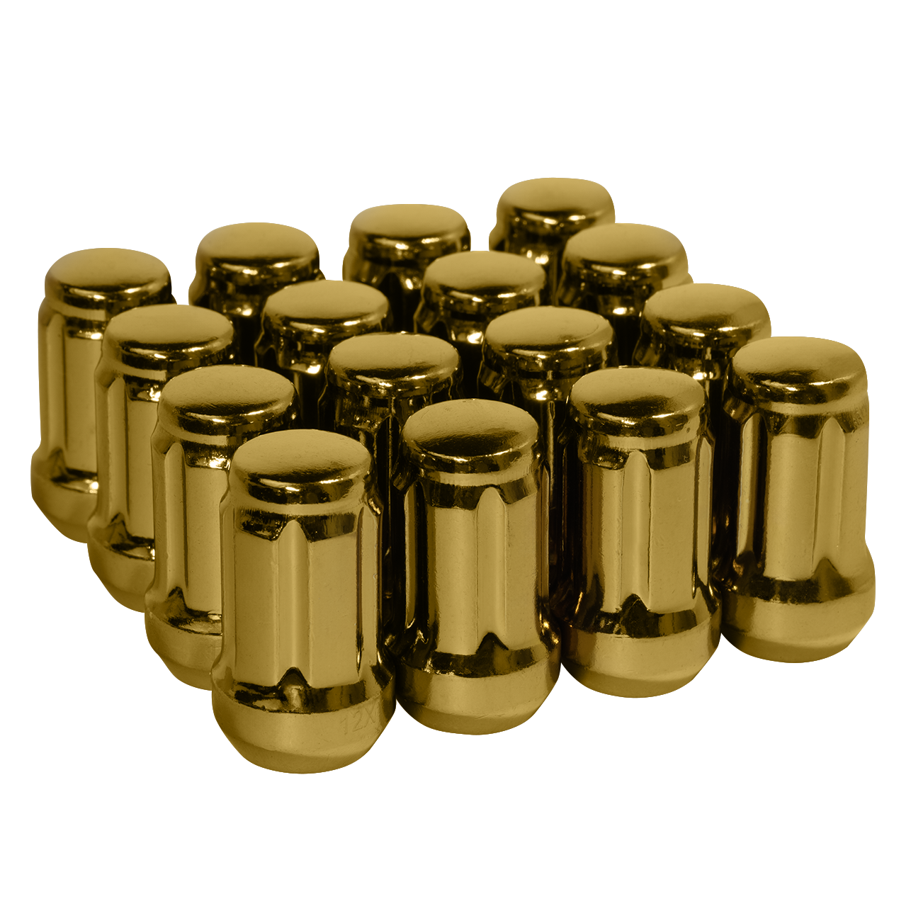 Nut Sack - Spline Wheel Nuts Set (Gold) Wheel Products