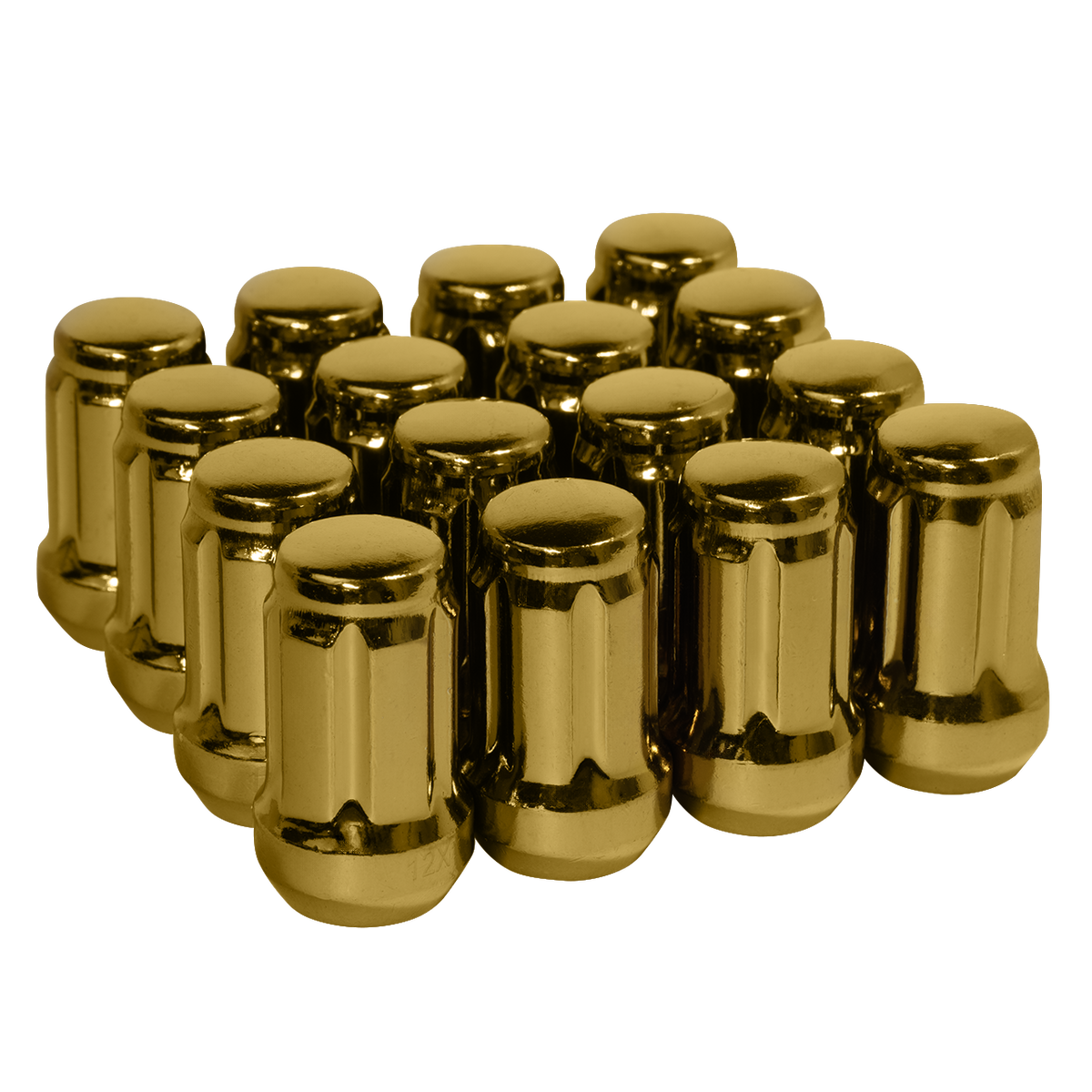 Nut Sack - Spline Wheel Nuts Set (Gold) Wheel Products