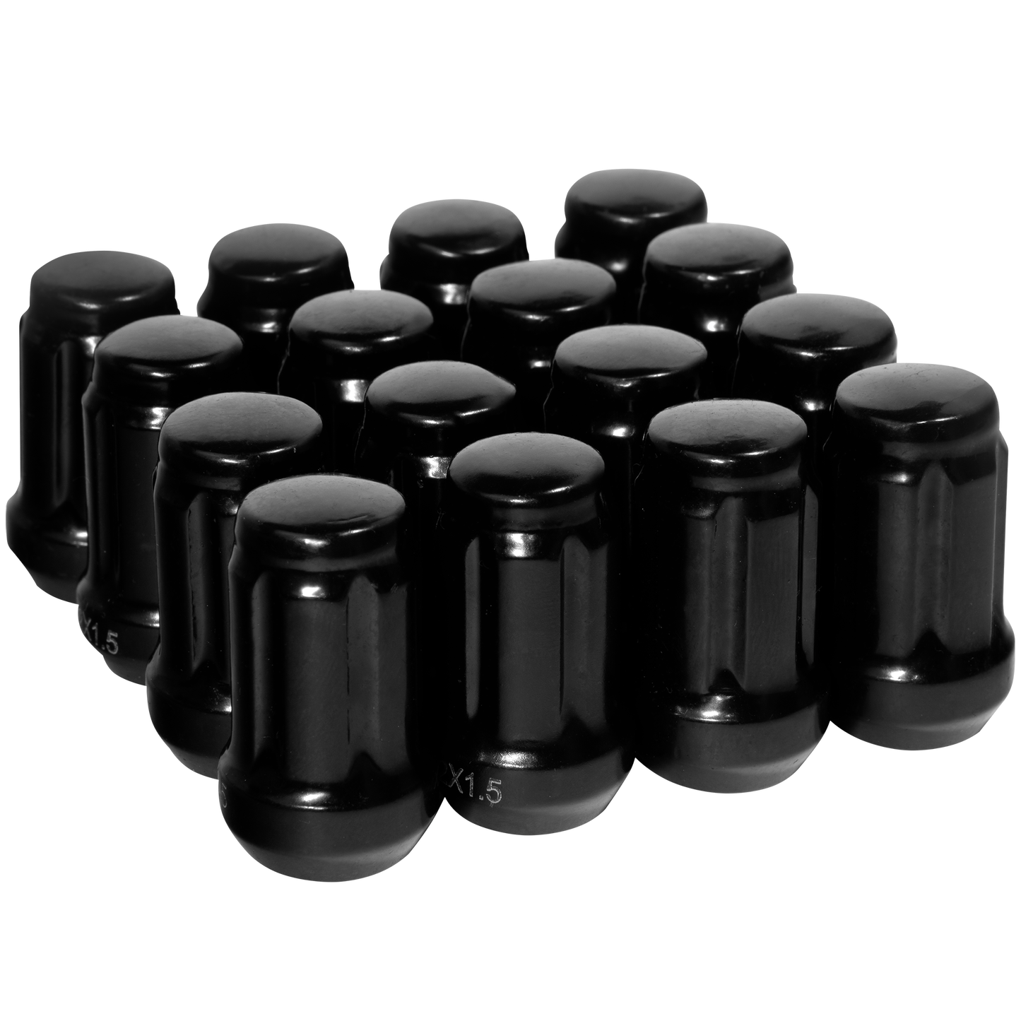 Nut Sack - Spline Wheel Nuts Set ( Black )
